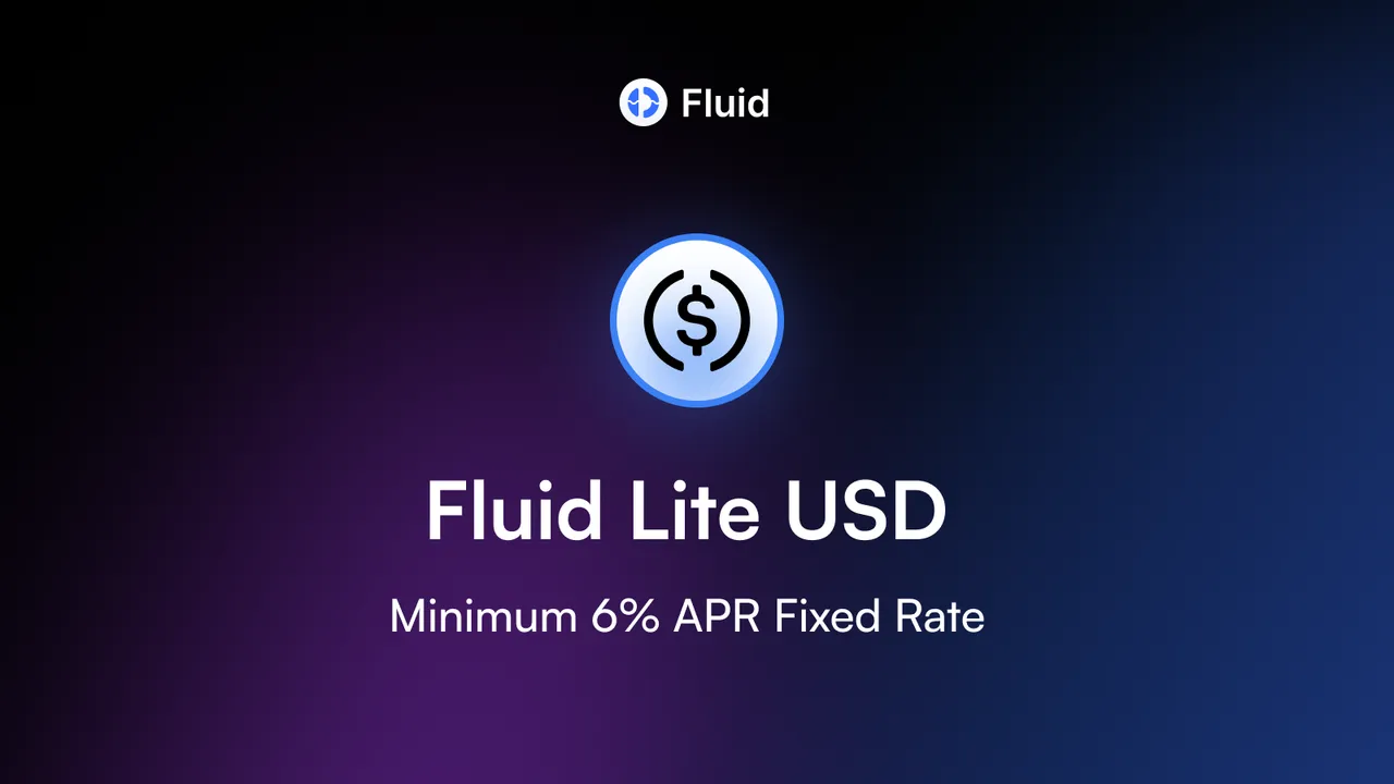 Fluid Lite USD: Fixed-Rate Stablecoin Yield